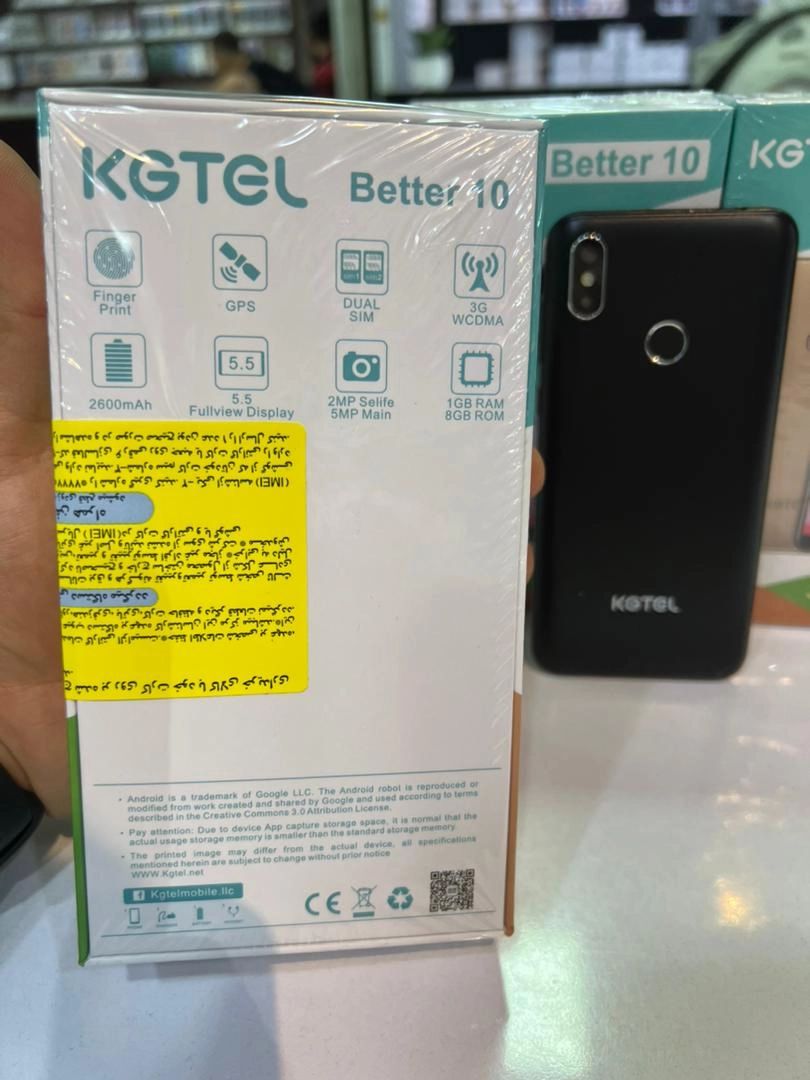 گوشی موبایل کجیتل kgtel Better 10