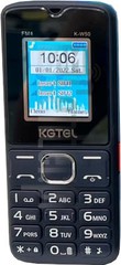 گوشی موبایل کجیتل مدل kgtel K-W50 دو سیم کارت ظرفیت 32 مگابایت و رم 32 مگابایت